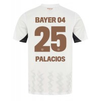 Dres Bayer Leverkusen Exequiel Palacios #25 Preč 2024-25 Krátky Rukáv